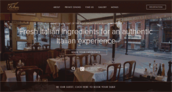 Desktop Screenshot of bellariarestaurant.co.uk